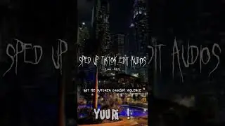 Sped Up Tiktok Audios ♡ (Low - SZA)