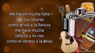 Vuelve Vuelve, Nelson Velásquez - Letra