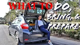 SOLO ROAD TRIP TIPS (MY TOP 20)