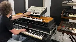 René & Angela - I Love You More - Synth Jam