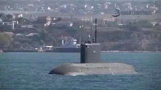 Тренировка подводников Черноморского флота