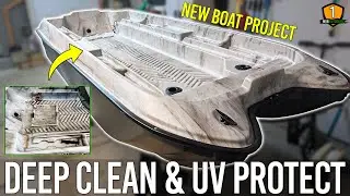 Pond Prowler 10 Boat Build - Deep Clean UV Protection Restoration | Episode 1