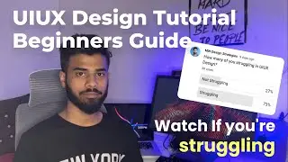 Are you struggling in design? | UIUX Design Tutorial for Beginners Guide | Web design career 2023