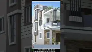 30x40 का खूबसूरत डुप्लेक्स ❣❣🏦🌹30x40 two story house design ❤👍🏦❤DK 3D HOME DESIGN