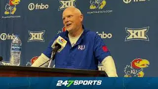 Brian Borland says KU's defense showed good physicality against Illinois