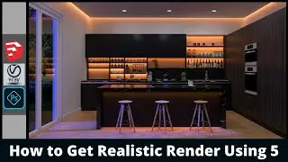 How to Get Realistic Render Using VRay for SketchUp #6