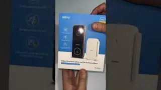 AOSU Doorbell Camera Wireless, 5MP Ultra HD, No Monthly Fee, Triple Motion Detection Video Doorbell