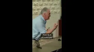 Do it as a disciple!