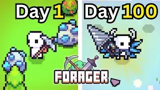 I played 100 days of Forager