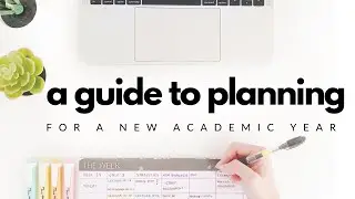 How I plan for a new academic year | Study planning & Weekly planning | studytee