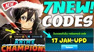 NEW CODES⚡ANIME CHAMPIONS SIMULATOR CODES 2024 - ROBLOX ANIME CHAMPIONS SIMULATOR CODES