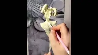 Лепка фигур из мастики: 