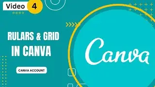 Working With Rulers and Grids in Canva | How to add grid lines in Canva | Abdul Wahab