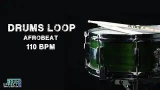 FREE DRUMS LOOP - Afrobeat - 110 BPM 🥁