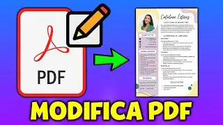 COMO MODIFICAR CURRICULUM en PDF