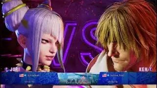 BATTICOUS_PRIME (KEN) VS UPCHUCKGAMING (JURI) SF6 CLOSED BETA 2.0