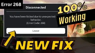 (REAL FIX) Roblox Error Code 268 Kicked Due to Unexpected Client Behavior