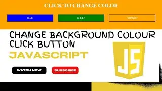 change color on button click javascript | onclick change color #javascript  @learnwithcode102