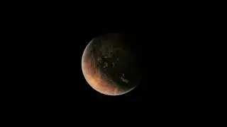 Minimalistic Planet Render - Janser Michael