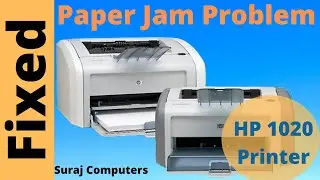 Why does paper jam problem in HP LaserJet 1020 printer | Fixing paper jam problem