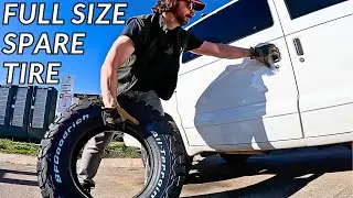 ASTRO VAN FULL SIZE SPARE INSTALL