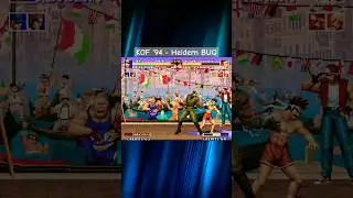 KOF 94 - HEIDERN BUG #kof #fightinggames #shorts #bug