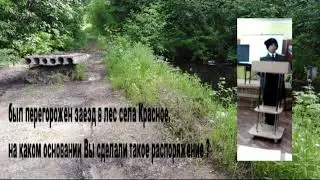 яК рАсТАМАН паСКОТИН присвоил народный лес граждан СССР