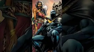 TOO BAD we'll never get to see T'Challa Black Panther & Storm on the big screen together