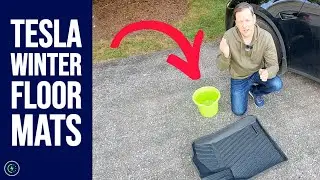 Awesome Winter Floor Mats for your Tesla Model Y (NEW 2022)