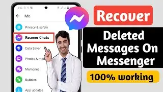 How To Recover Deleted Messages On Messenger (2024) | Recover Deleted Facebook Messages