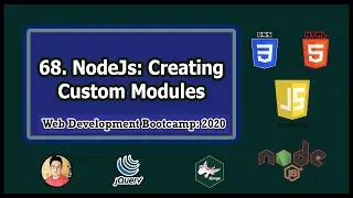 Backend Tutorial: Creating Custom Modules in Node Using NodeJs | Web Development Tutorials #68