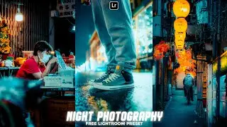 Night Photography Preset | Lightroom Mobile Preset Free DNG | night preset | lightroom preset