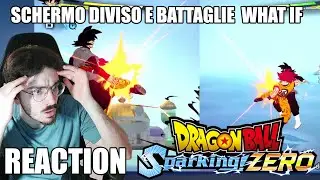 SCHERMO DIVISO E BATTAGLIE WHAT IF - Dragon Ball Sparking Zero - Game Modes Showcase - Reaction