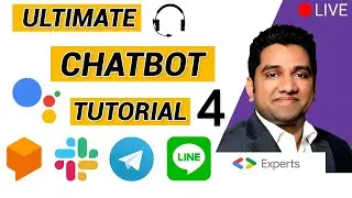 Create a Slack bot, Telegram bot, & Line bot using Dialogflow - Ultimate Chatbot Tutorial