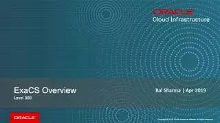 _Exadata Cloud Service Overview