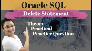 Tutorial#13 How to delete row in oracle database|  SQL delete Statement