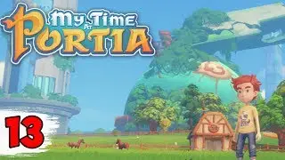 ВСТРЕТИЛ ЗАГАДОЧНОГО ТОРГОВЦА ► My time at Portia прохождение #13