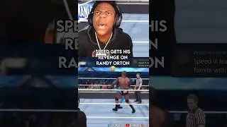 Speed gets his revenge on Randy Orton 😭 #ishowspeed #wwe #randyorton #viral #shorts