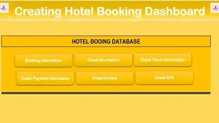 How to create Hotel Booking Database Part 5 | Hotel room booking |excel hotel booking software