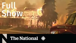 CBC News: The National | Jasper wildfire engulfs town