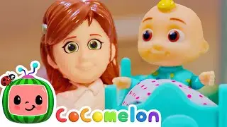 Sick Song | Toy Play Learning | CoComelon Nursery Rhymes & Kids Songs