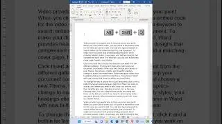 Current date time in ms word | Technical with Urvashi