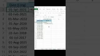 how to use text function for year in excel | excel function | #viral | #shorts