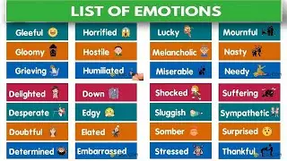 100+ Ways to Say What You’re Feeling in English | List of Emotions