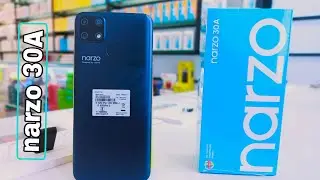 NARZO 30A FIRST LOOK | HELIO G85 | 18W CHARGER | 13MP REAR ,5MP FRONT CAMERA | @RAHULSWAMIII