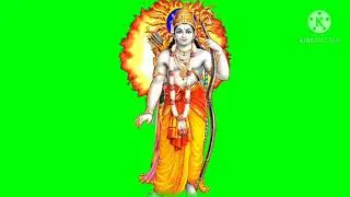 Green screen background Lord Rama Shree Ram chroma video  2021