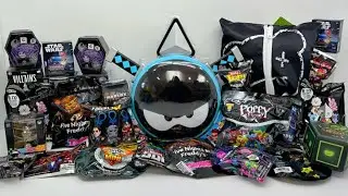 ASMR 40+ Minutes Unboxing BLACK MYSTERY TOYS Oddly Satisfying Toy Collection