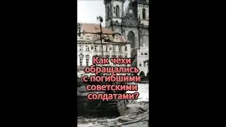 💥Как чехи относились к погибшим советским солдатами? #shorts