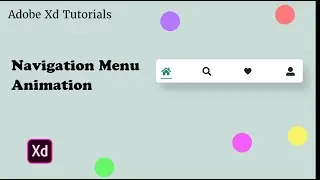 Navigation Menu Animation in Adobe Xd | Auto Animate | Full Tutorial