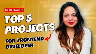 5 Frontend Projects for Beginners 😲 | Frontend Project Ideas | DesignWithRehana